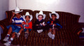 four little cowboys