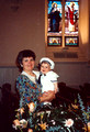 grandma and little sailor, chester church, around 1